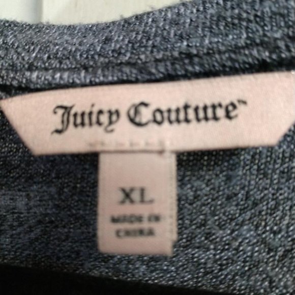 Juicy Couture Gray shirt with knot - Picture 5 of 5